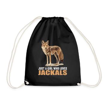 Jackals Jackal - Drawstring Bag - black - Front
