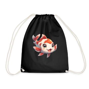 Koi Koi Carpe - Sac de sport léger - noir - Devant