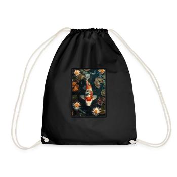 Koi Koi Carpe - Sac de sport léger - noir - Devant