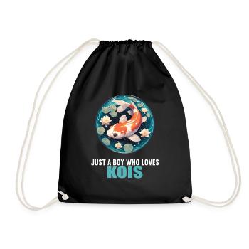 Koi Koi Carpe - Sac de sport léger - noir - Devant