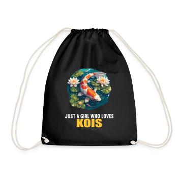Koi Koi Carpe - Sac de sport léger - noir - Devant