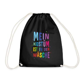 Carnival My Costume Is In The Wash - Drawstring Bag - black - Front