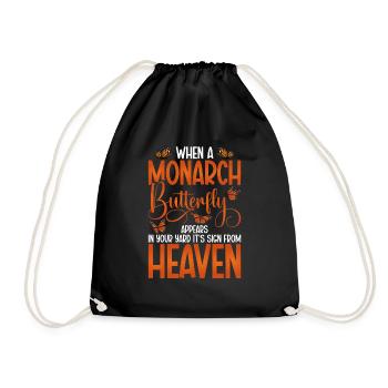 Monarch Butterfly Owner Entomology Monarch - Turnbeutel - Schwarz - Vorne