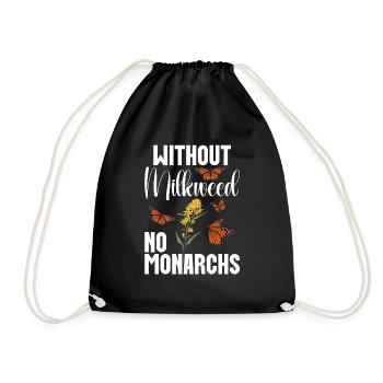 Amoureux des papillons sans papillon monarque - Sac de sport léger - noir - Devant
