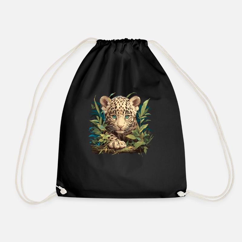 Jaguare Jaguar - Turnbeutel - Schwarz