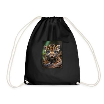 Jaguare Jaguar - Turnbeutel - Schwarz - Vorne