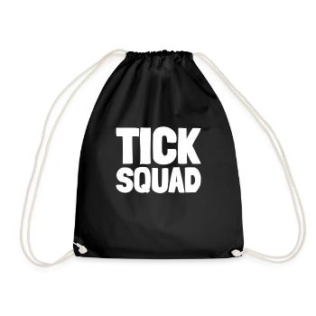 Escouade de contrôleurs - Sac de sport léger - noir - Devant