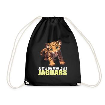 Jaguare Jaguar - Turnbeutel - Schwarz - Vorne