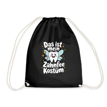 C’est mon costume de fée des dents - Carnaval Carnaval - Sac de sport léger - noir - Devant