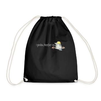 Niedlicher Maulwurf-Gärtner Jardinier de taupes mignon - Sac de sport léger - noir - Devant