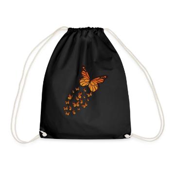 Monarch Mom Savior of tiny Miracles Monarch - Turnbeutel - Schwarz - Vorne