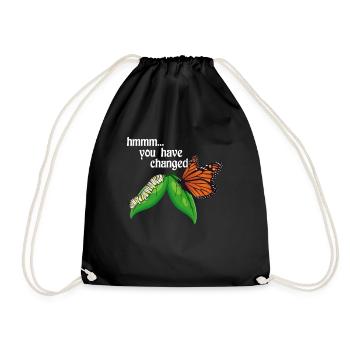 Papillon monarque propriétaire Plants d’asclépiade - Sac de sport léger - noir - Devant