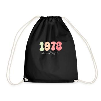 Date de naissance Année de naissance 1973 - Sac de sport léger - noir - Devant