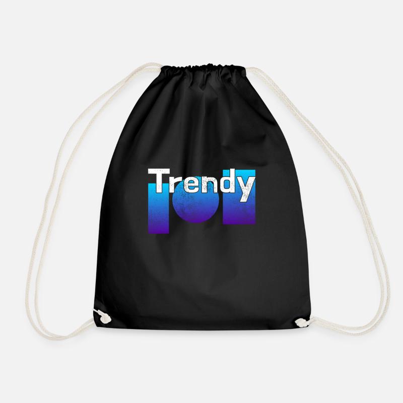 Trendy - Turnbeutel - Schwarz