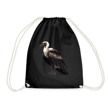 Vulture Geier - Turnbeutel - Schwarz - Vorne