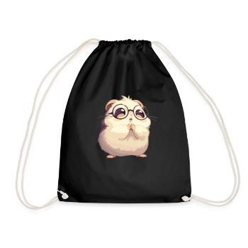 Lemmings Lemming - Drawstring Bag - black - Front