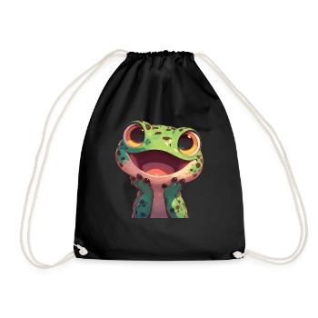 Lizards Lizard - Drawstring Bag - black - Front