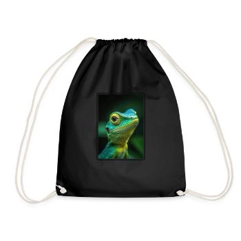 Lizards Lizard - Drawstring Bag - black - Front