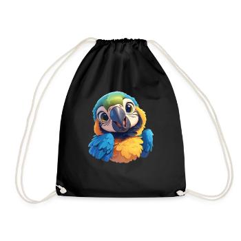 L’ère de l’ara - Sac de sport léger - noir - Devant