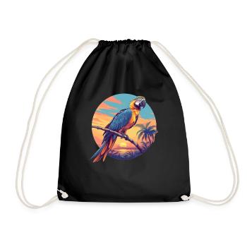 L’ère de l’ara - Sac de sport léger - noir - Devant