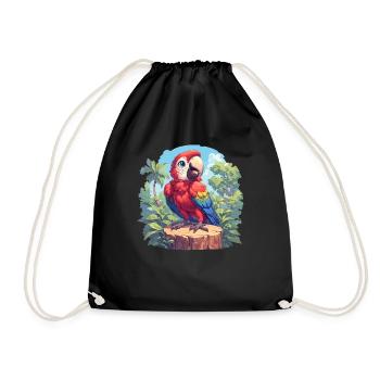 L’ère de l’ara - Sac de sport léger - noir - Devant
