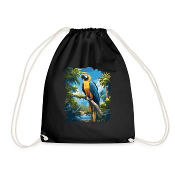 L’ère de l’ara - Sac de sport léger - noir - Devant