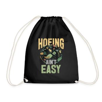 Garden Plants Gardener Garden Lover Planting - Drawstring Bag - black - Front