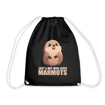 Marmottes Marmottes - Sac de sport léger - noir - Devant