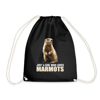 Marmottes Marmottes - Sac de sport léger - noir - Devant