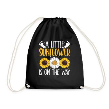 Un peu de tournesol est en route - Sac de sport léger - noir - Devant