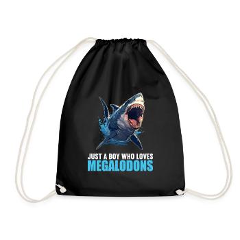 Megalodons Megalodon - Drawstring Bag - black - Front