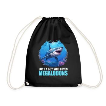 Megalodons Megalodon - Drawstring Bag - black - Front