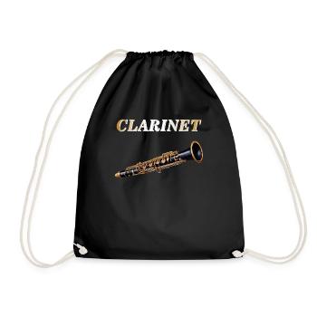 CLARINET - Turnbeutel - Schwarz - Vorne