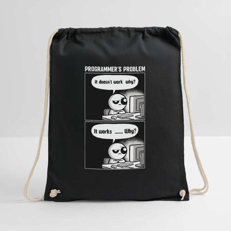 Programmer Computer Coding Software Developer Drawstring Bag