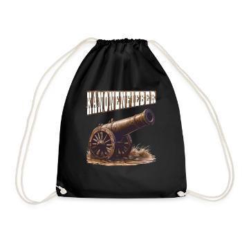 CANNON FEVER - Drawstring Bag - black - Front