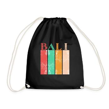 The magic of Bali Indonesia - Drawstring Bag - black - Front