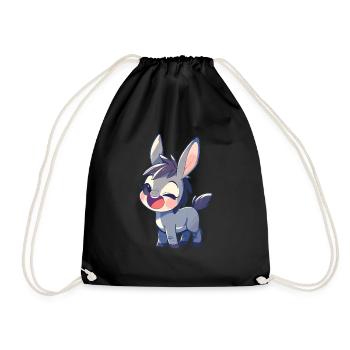Mules Mule - Drawstring Bag - black - Front