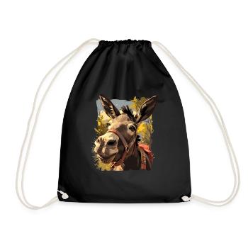 Mules Mule - Drawstring Bag - black - Front
