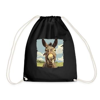 Mules Mule - Drawstring Bag - black - Front