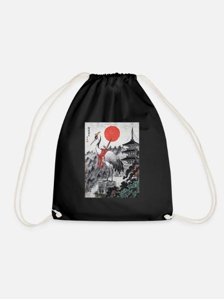 Samurai - Turnbeutel - Schwarz