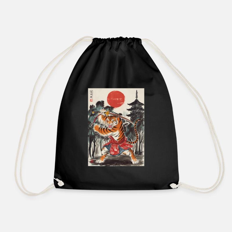 Samurai - Turnbeutel - Schwarz