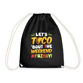 Joyeux vendredi Fri Yay École des enseignants Mème - Sac de sport léger - noir - Devant