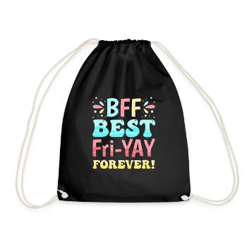 Joyeux vendredi Fri Yay École des enseignants Mème - Sac de sport léger - noir - Devant