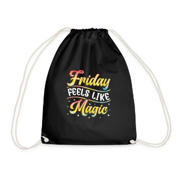 Joyeux vendredi Fri Yay École des enseignants Mème - Sac de sport léger - noir - Devant