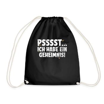 Big Brother Baby Lover Older Sibling - Drawstring Bag - black - Front
