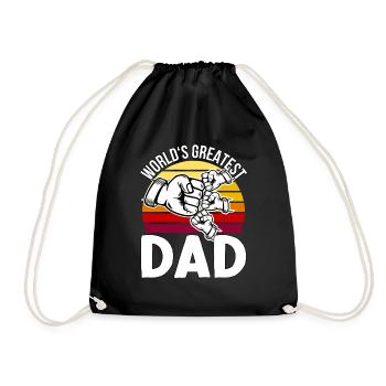 Famille PApa - Sac de sport léger - noir - Devant
