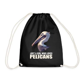 Pelikane Pelikan - Turnbeutel - Schwarz - Vorne