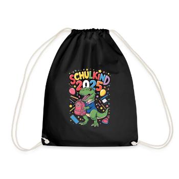 Écolier 2025 Inscription à l’école Retour à l’école - Sac de sport léger - noir - Devant