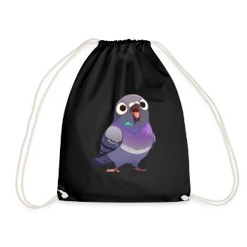 Pigeons Pigeon - Sac de sport léger - noir - Devant