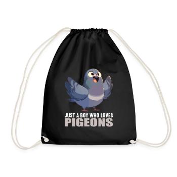 Pigeons Pigeon - Sac de sport léger - noir - Devant